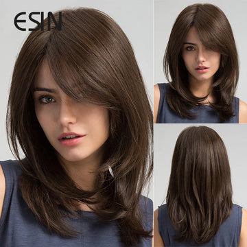 Synthetic Long Wave Wig With Bangs